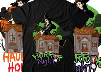 Horror Night T-Shirt Design , Halloween t shirt bundle, halloween t shirts bundle, halloween t shirt company bundle, asda halloween t shirt bundle, tesco halloween t shirt bundle, mens halloween