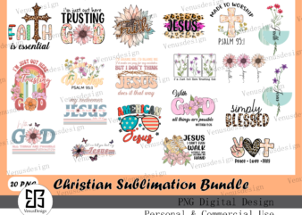 Christian Sublimation Bundle Design Tshirt Design