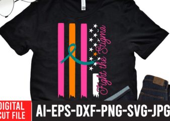 Fight the Stigma SVG Cut File , Crush Cancer T-Shirt Design , Mental Health SVG Bundle, Breast Cancer SVG Bundle, Breast Cancer SVG Bundle Quotes, Mental health SVG Bundle, Survivor