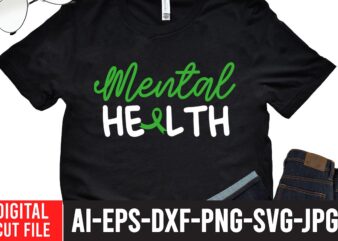 Mental health SVG Cut File