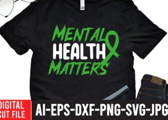 Mental Health Matters SVG Cut File