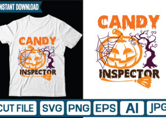 Candy inspector svg vector t-shirt design,HALLOWEEN SVG Bundle, HALLOWEEN Clipart, Halloween Svg, Png Files for Cricut, Halloween Cut Files, Haloween Silhouette, Witch, Scarry,HALLOWEEN SVG Bundle, Halloween Svg Files for Cricut,