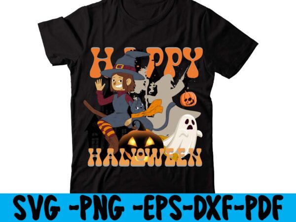 Happy halloween t-shirt design,hallowen t-shirt design,fall svg bundle , fall t-shirt design bundle , fall svg bundle quotes , funny fall svg bundle 20 design , fall svg bundle, autumn