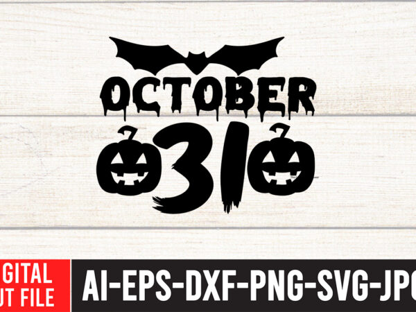 October 31 t-shirt design,halloween svg, dinosaur skeleton svg, spooky saurus rex svg, kids cut files, funny t-rex with pumpkin svg, dxf, eps, png, silhouette, cricut,halloween svg bundle, halloween clipart, halloween