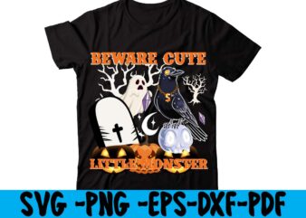 Beware Cute Little Monster T-shirt Design,tshirt bundle, tshirt bundles, tshirt by design, tshirt design bundle, tshirt design buy, tshirt design download, tshirt design for sale, tshirt design pack, tshirt design