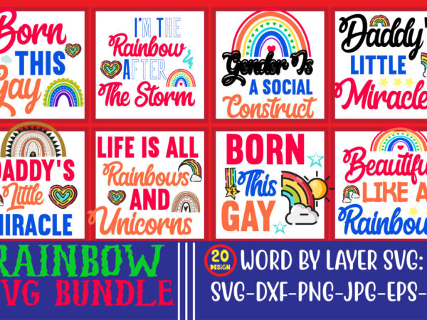 Rainbow svg bundle ,fall svg bundle , fall t-shirt design bundle , fall svg bundle quotes , funny fall svg bundle 20 design , fall svg bundle, autumn svg, hello