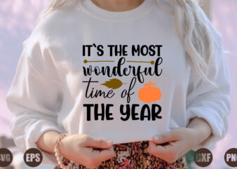 it`s the most wonderful time of the year t shirt design for sale