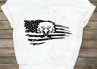 Patriotic Eagle Svg File | Eagle through Flag Svg | American Flag Svg | Eagle Svg | Digital Download | Veteran Svg | Eps Svg Dxf Jpg Png