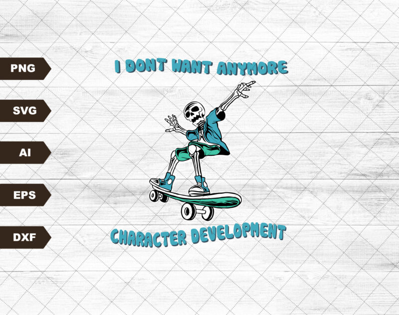Character Development Meme Short Sleeve Svg cut files,cricut cut files,Svg File for Cricut, Ai, Png, Dxf. Eps