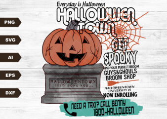 Halloween town pumpkin SVG digital download for sublimation or screens