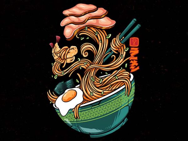 Bonsai ramen t shirt template Bonsai ramen t shirt template