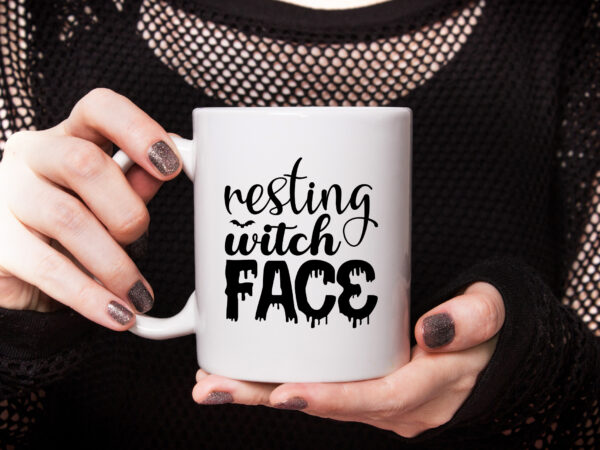 Resting witch face t shirt design online