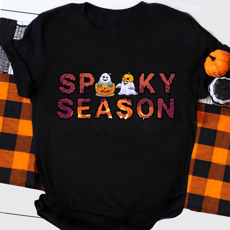 Spooky Season Halloween SVG sublimation design download, boho Halloween SVG, spooky season SVG, skull floral SVG, skeleton SVG, hippie SVG