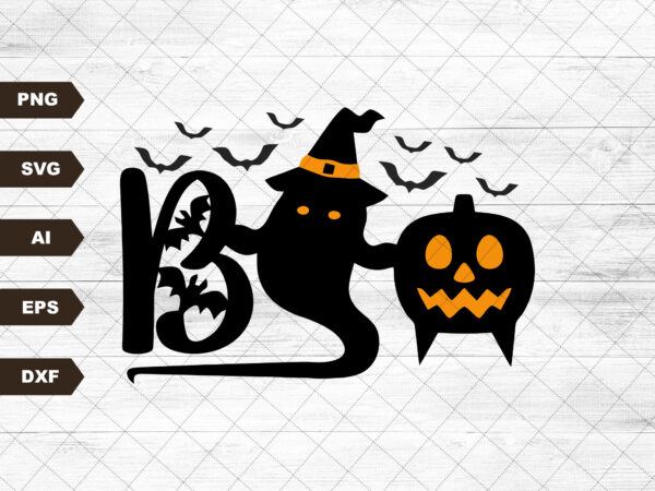 Boo happy halloween svg, trick or treat svg, spooky vibes, spider web svg, witch svg, fall svg, svg, png files for cricut t shirt template