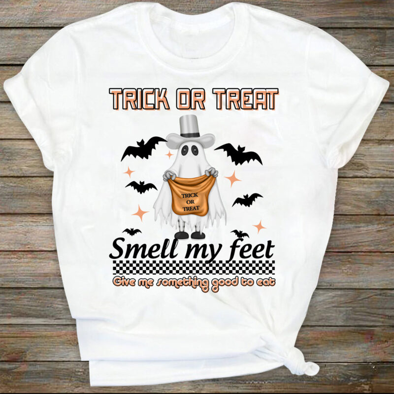 Trick or treat SVG- Sublimation Digital Download,Halloween sublimation,Halloween SVG,kids Halloween SVG, Retro Halloween SVG, Mini SVG