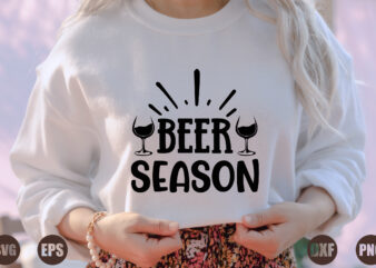 beer season t shirt template
