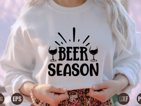 Beer season t shirt template