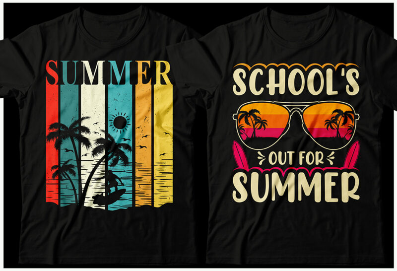 Summer t-shirt Design Bundle, Hot Summer SVG Bundle, Summer Funny tshirt, Summer hot typography tshirt, Summer t-shirt Bundle, Beach T-shirt Design, Summer Funny Vacation, Summer Sublumation