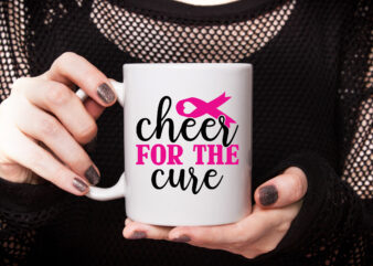 cheer for the cure t shirt vector file