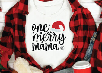 One Merry Mama, t shirt design template,Christmas t shirt template bundle,Christmas t shirt vectorgraphic,Christmas t shirt design template,Christmas t shirt vector graphic, Christmas t shirt design for sale, Christmas t