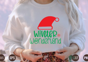 Winter wonderland t shirt design for sale