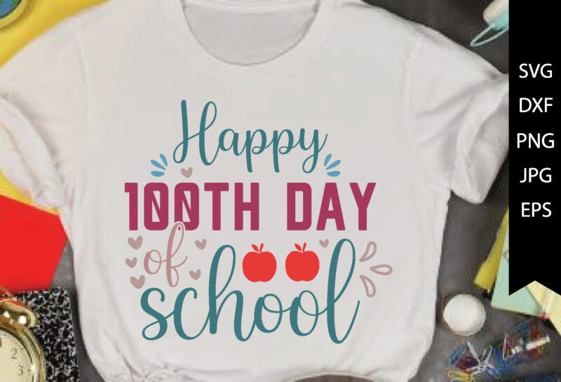 happy 100th day of school