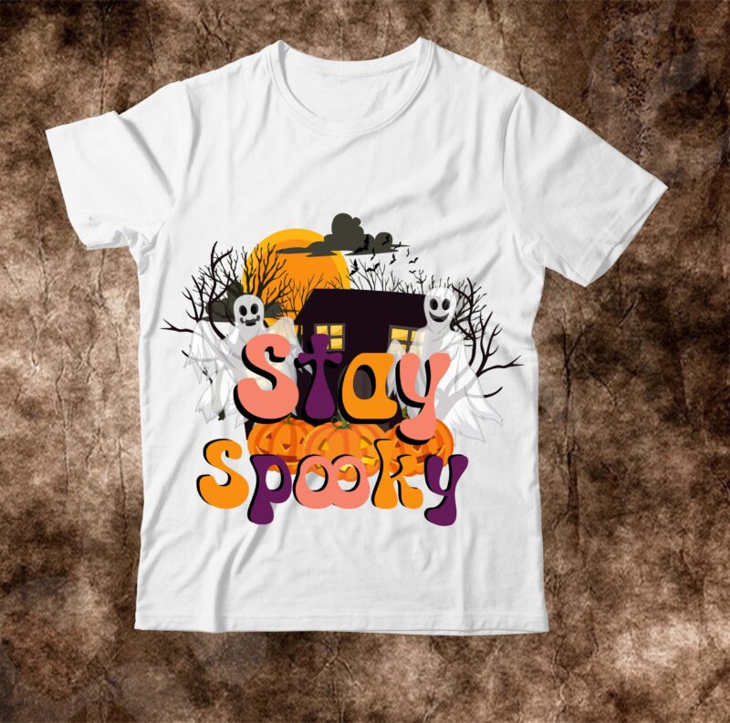 Trick or treat t-shirt design , boo! t-shirt design , boo! sublimation design , halloween t shirt bundle, halloween t shirts bundle, halloween t shirt company bundle, asda halloween t