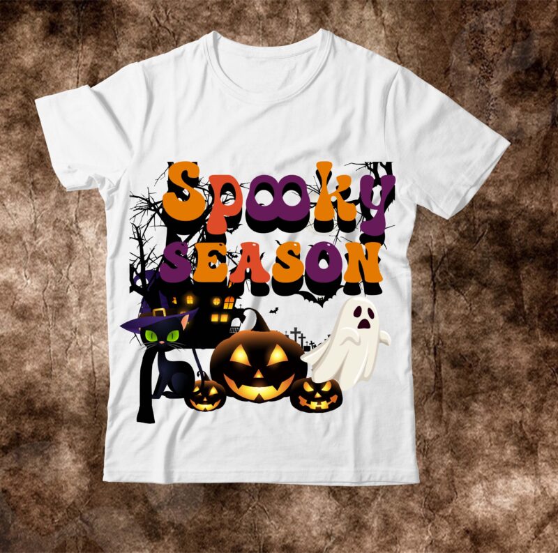 Trick or treat t-shirt design , boo! t-shirt design , boo! sublimation design , halloween t shirt bundle, halloween t shirts bundle, halloween t shirt company bundle, asda halloween t