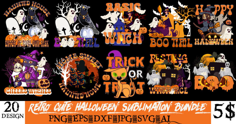 Halloween t-shirt design Bundle , boo! sublimation design , halloween t shirt bundle,Design Get halloween t shirts bundle, halloween t shirt company bundle, asda halloween t shirt bundle, tesco halloween