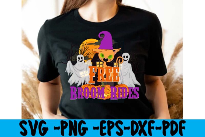 Free Broom Rides T-shirt Design,tshirt bundle, tshirt bundles, tshirt by design, tshirt design bundle, tshirt design buy, tshirt design download, tshirt design for sale, tshirt design pack, tshirt design vectors,