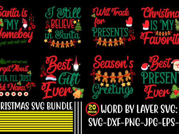 Christmas svg bundle , 20 christmas t-shirt design , winter svg bundle, christmas svg, winter