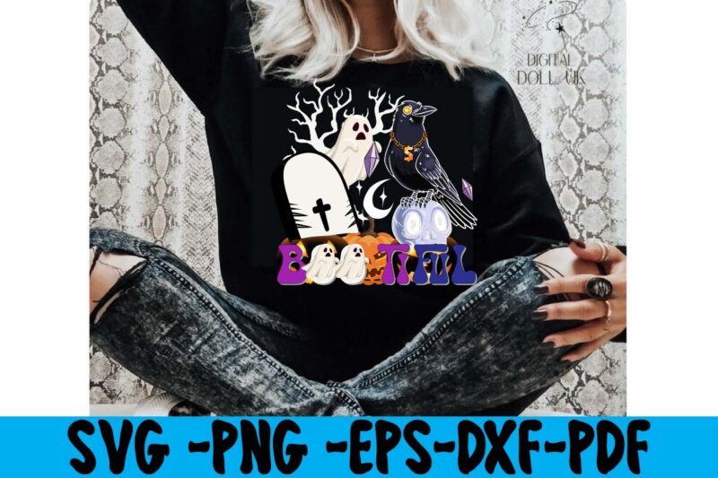 Boo Tiful T-shirt Design,HALLOWEN T-SHIRT Design,Fall svg bundle , fall t-shirt design bundle , fall svg bundle quotes , funny fall svg bundle 20 design , fall svg bundle, autumn