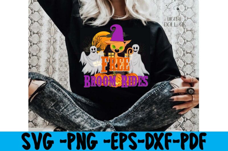 Free Broom Rides T-shirt Design,tshirt bundle, tshirt bundles, tshirt by design, tshirt design bundle, tshirt design buy, tshirt design download, tshirt design for sale, tshirt design pack, tshirt design vectors,