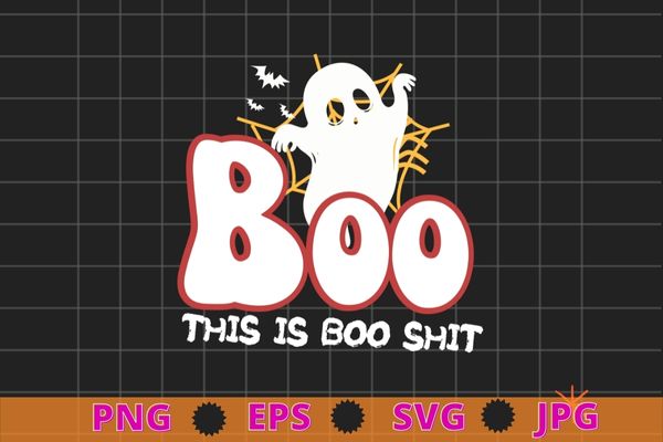 This is boo sheet ghost retro halloween costume men women t-shirt design svg, this is boo sheet png, ghost retro, halloween costume