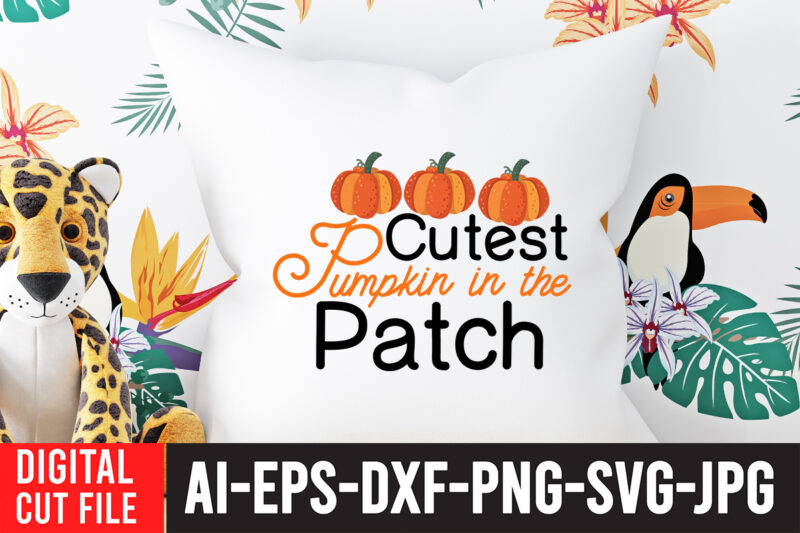 Cutest Pumpkin in the Patch SVG Cut File , Enjoy fall sublimation t-shirt design , fall sublimation , fall sublimation design , autumn sublimation design , fall sublimation bundle, fall