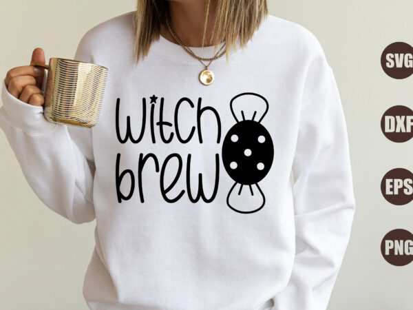 Witch brew t shirt design for sale