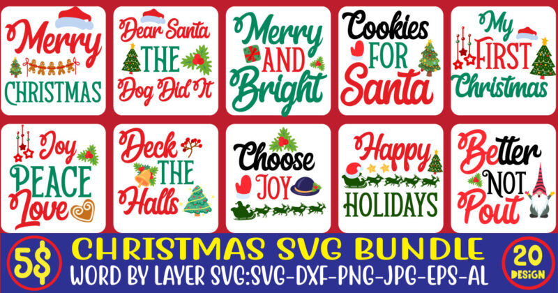 Christmas svg bundle , 20 christmas t-shirt design , winter svg bundle, christmas svg, winter svg, santa svg, christmas quote svg, funny quotes svg, snowman svg, holiday svg, winter quote