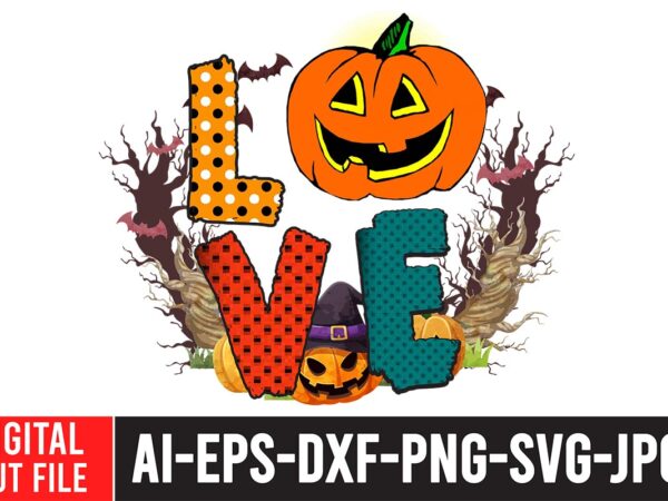 Love sublimation design , halloween sublimation bundle , halloween png print , transparent background , sublimation png, halloween bundle png, trick or treat png, spooky vibes, cowhide, western png, halloween