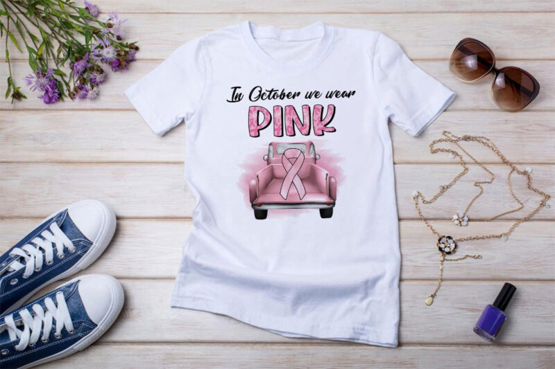 Breast Cancer Warrior Sublimation Bundle Tshirt Design