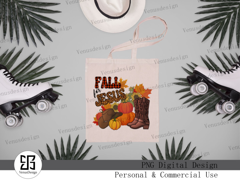 Fall For Jesus Fall Sublimation Download Tshirt Design