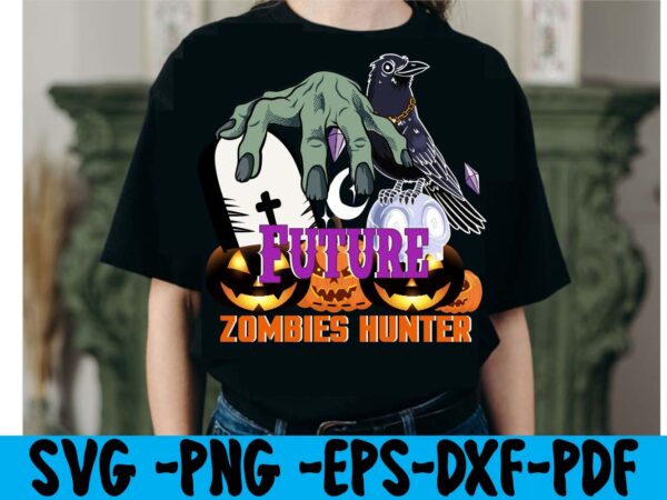 Future zombies hunter t-shirt design,tshirt bundle, tshirt bundles, tshirt by design, tshirt design bundle, tshirt design buy, tshirt design download, tshirt design for sale, tshirt design pack, tshirt design vectors,