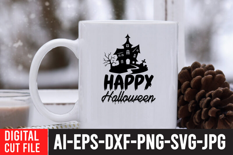 Happy Halloween T-shirt Design,Halloween Svg, Dinosaur Skeleton Svg, Spooky Saurus Rex Svg, Kids Cut Files, Funny T-Rex with Pumpkin Svg, Dxf, Eps, Png, Silhouette, Cricut,HALLOWEEN SVG Bundle, HALLOWEEN Clipart, Halloween