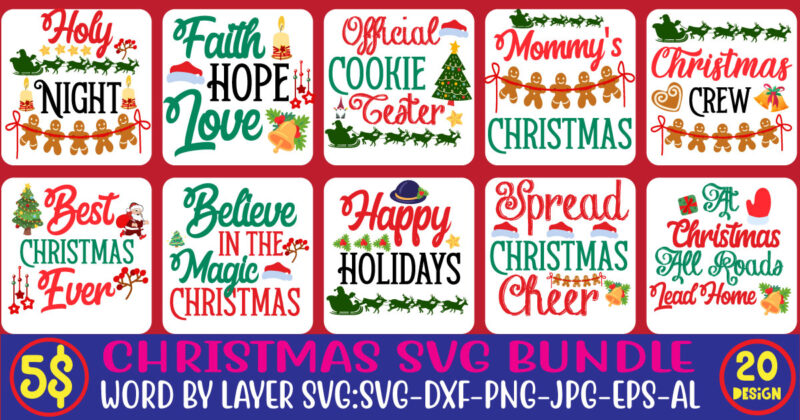 Christmas svg bundle , 20 christmas t-shirt design , winter svg bundle, christmas svg, winter svg, santa svg, christmas quote svg, funny quotes svg, snowman svg, holiday svg, winter quote