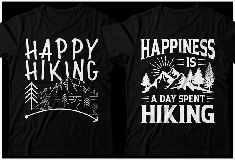 Hiking T-shirt Design Bundle, Hiking tshirt Bundle, Hiking tshirt, Hiking design SVG, Hike tshirt Bundle, Mountain Climb, Hiking Sublumation, Traveling Tshirt, Hiking T Shirts Funny