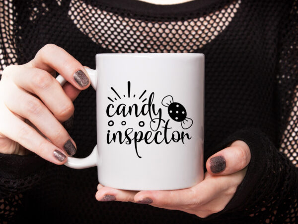 Candy inspector t shirt vector file