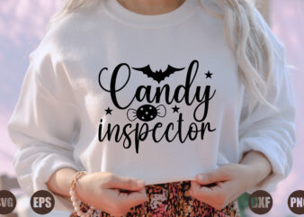 candy inspector t shirt vector file