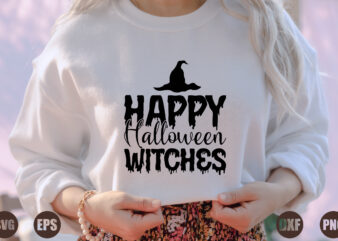 happy halloween witches graphic t shirt