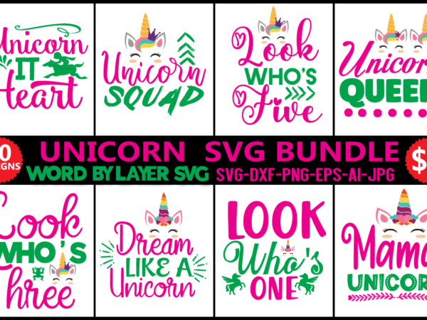 Unicorn svg bundle,unicorn t shirt, unicorn clothing, unicorn products, unicorn dress, unicorn,fall svg bundle , fall t-shirt design bundle , fall svg bundle quotes , funny fall svg bundle 20