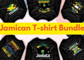 6 Jamaican funny Jamaica 60th Anniversary, Jamaica Indepedence day T-Shirt design svg, Jamaica Shirt,