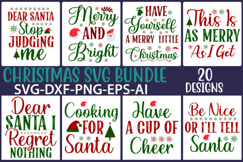 Christmas svg mega bundle , 220 christmas design , christmas svg bundle , 20 christmas t-shirt design , winter svg bundle, christmas svg, winter svg, santa svg, christmas quote svg,